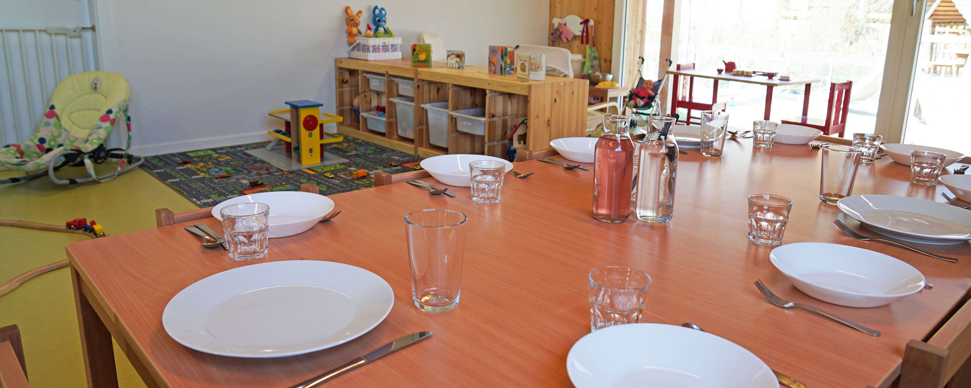 Professionelle Betreuung von Kleinkindern ab 3 Monaten in der KITA Glütschbach